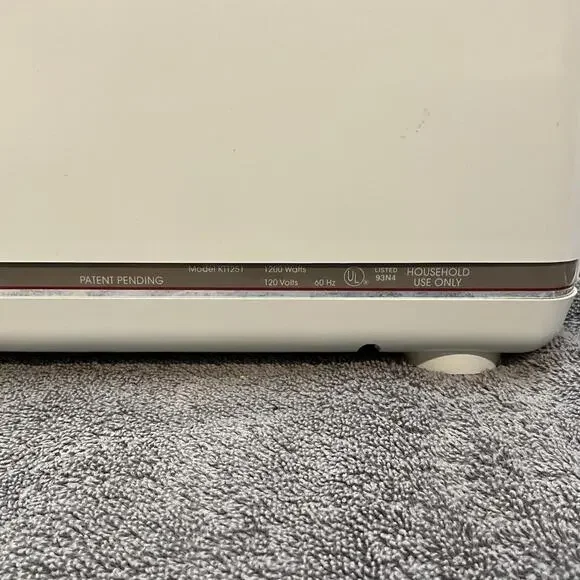 KitchenAid Ultra Power 2SLICE Long Slot Toaster KTT251 Slim White-works GREAT!